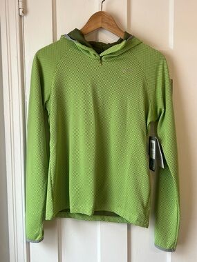 Asics Textured Mesh Hoodie